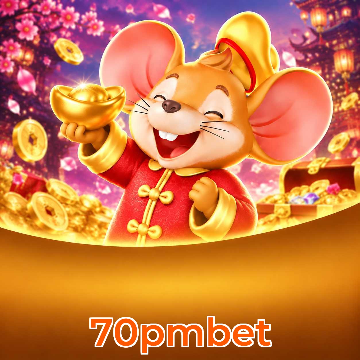 70pmbet Logo - Bônus de Cadastro